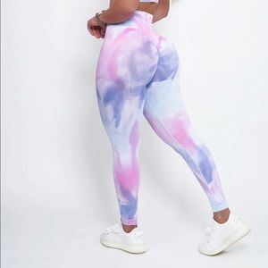 PCHEE Bum Tie-Dye Scrunch Butt Leggings